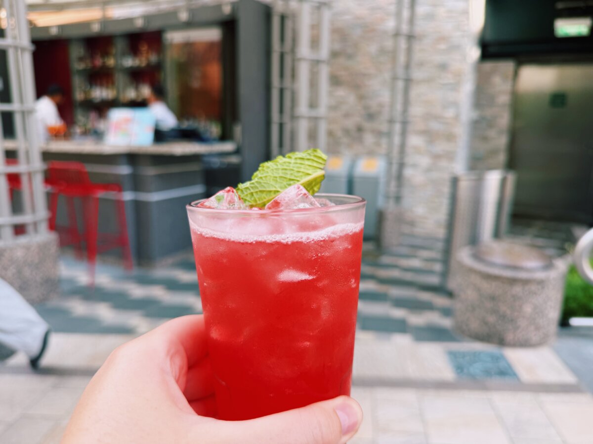 Cocktail on Royal Caribbean cruise