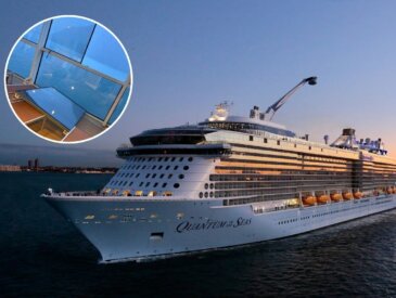 Quantum of the Seas hits storm in Alaska and fallen window injures passenger