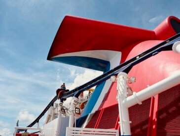 Mardi Gras Bolt Rollercoaster on Carnival Cruise Line