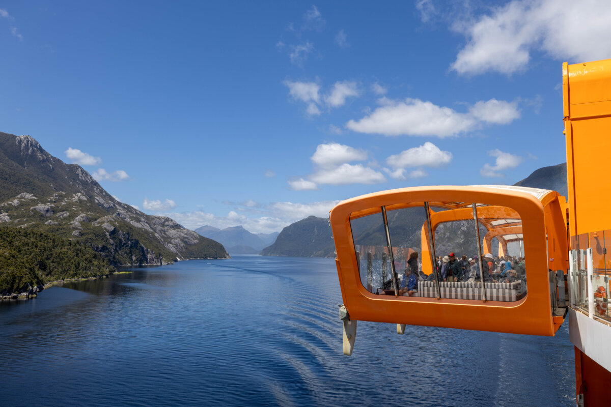 Celebrity Edge Magic Carpet during New Zealand cruise
