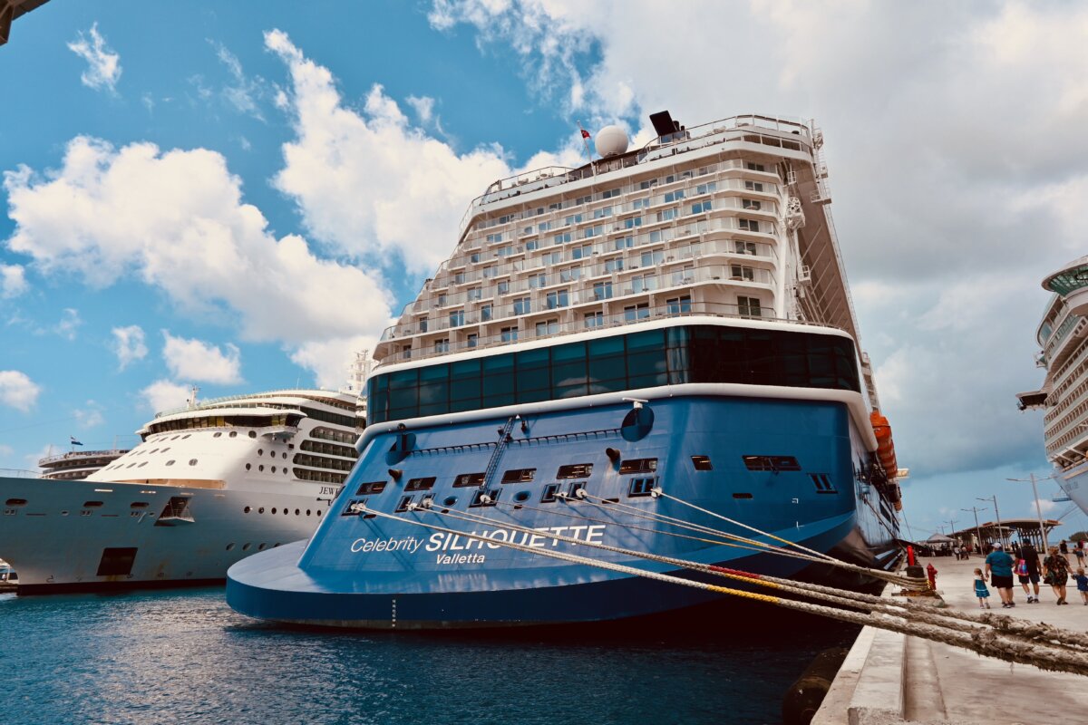 Celebrity Silhouette docked in Nassau, Bahamas