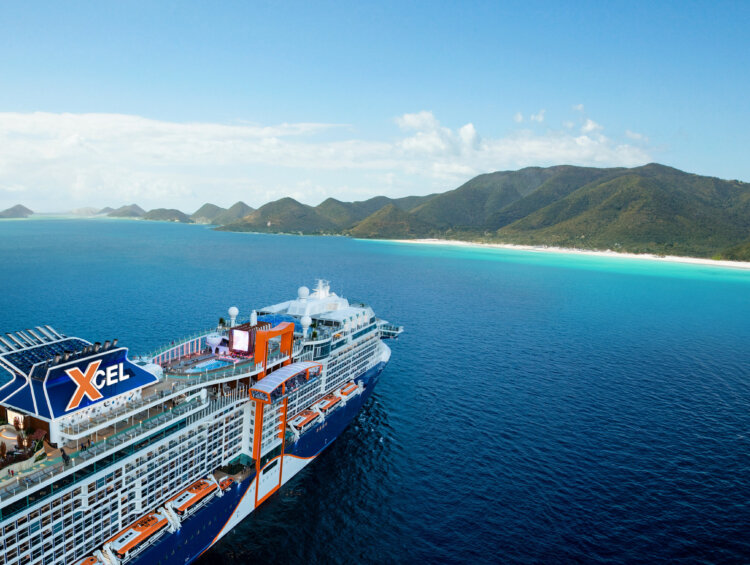 Celebrity Xcel, the cruise line's newest ship