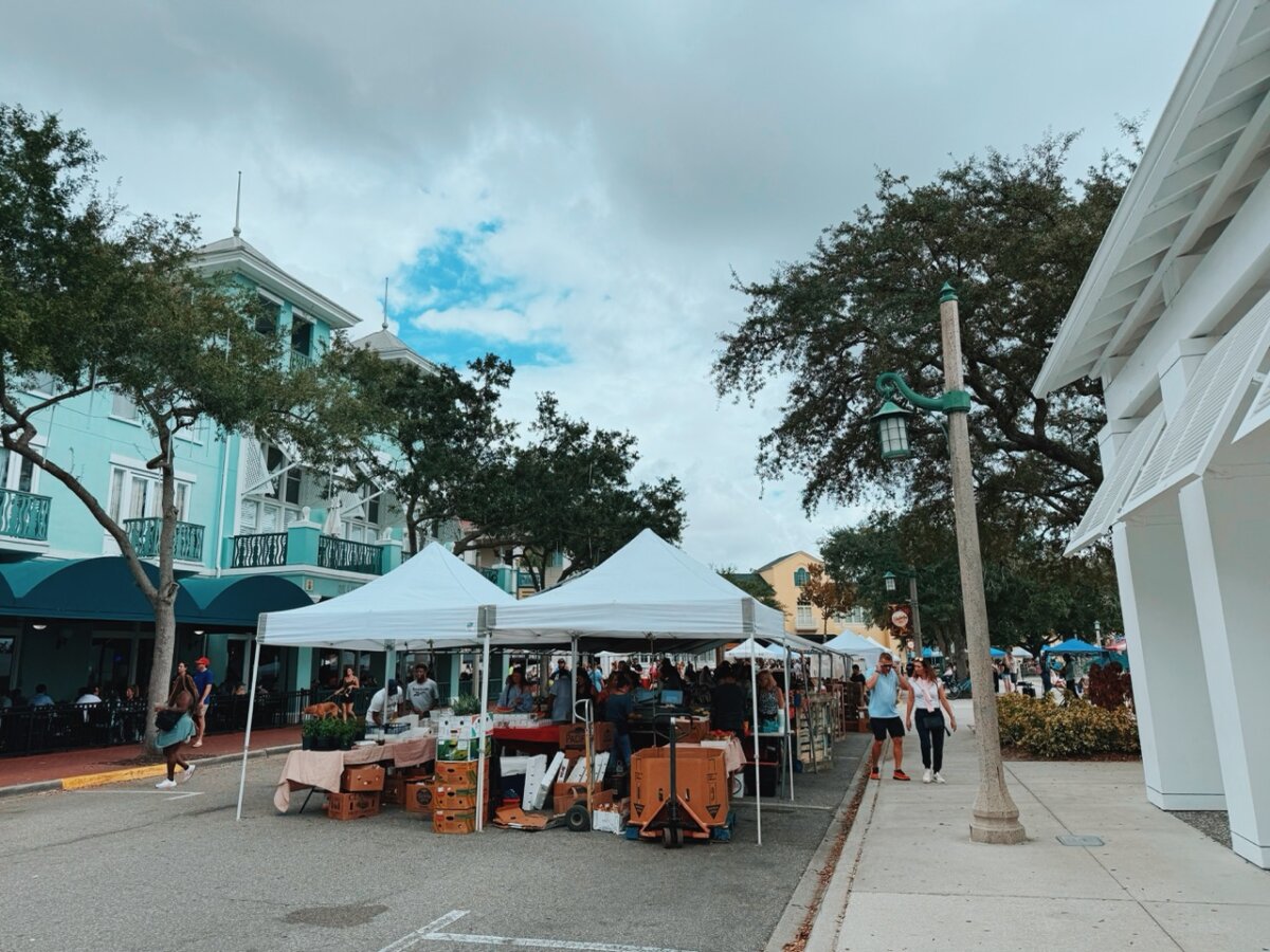 Farmers Market in Celebration, Florida