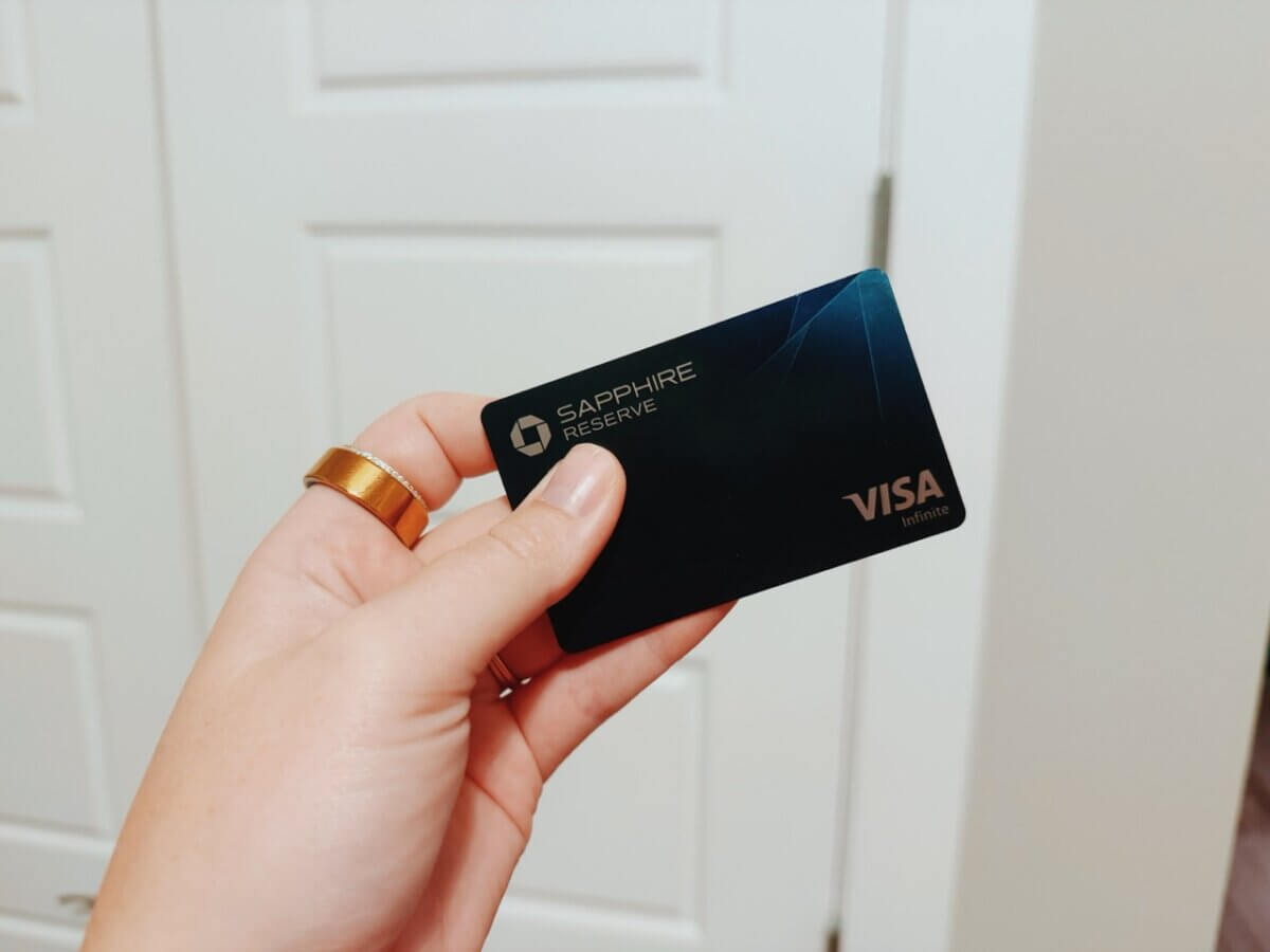 Chase Sapphire Reserve credit card