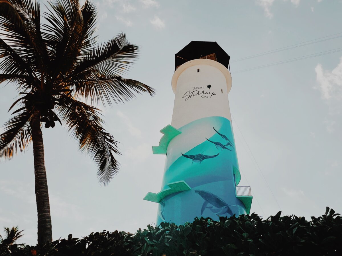 Great Stirrup Cay lighthouse