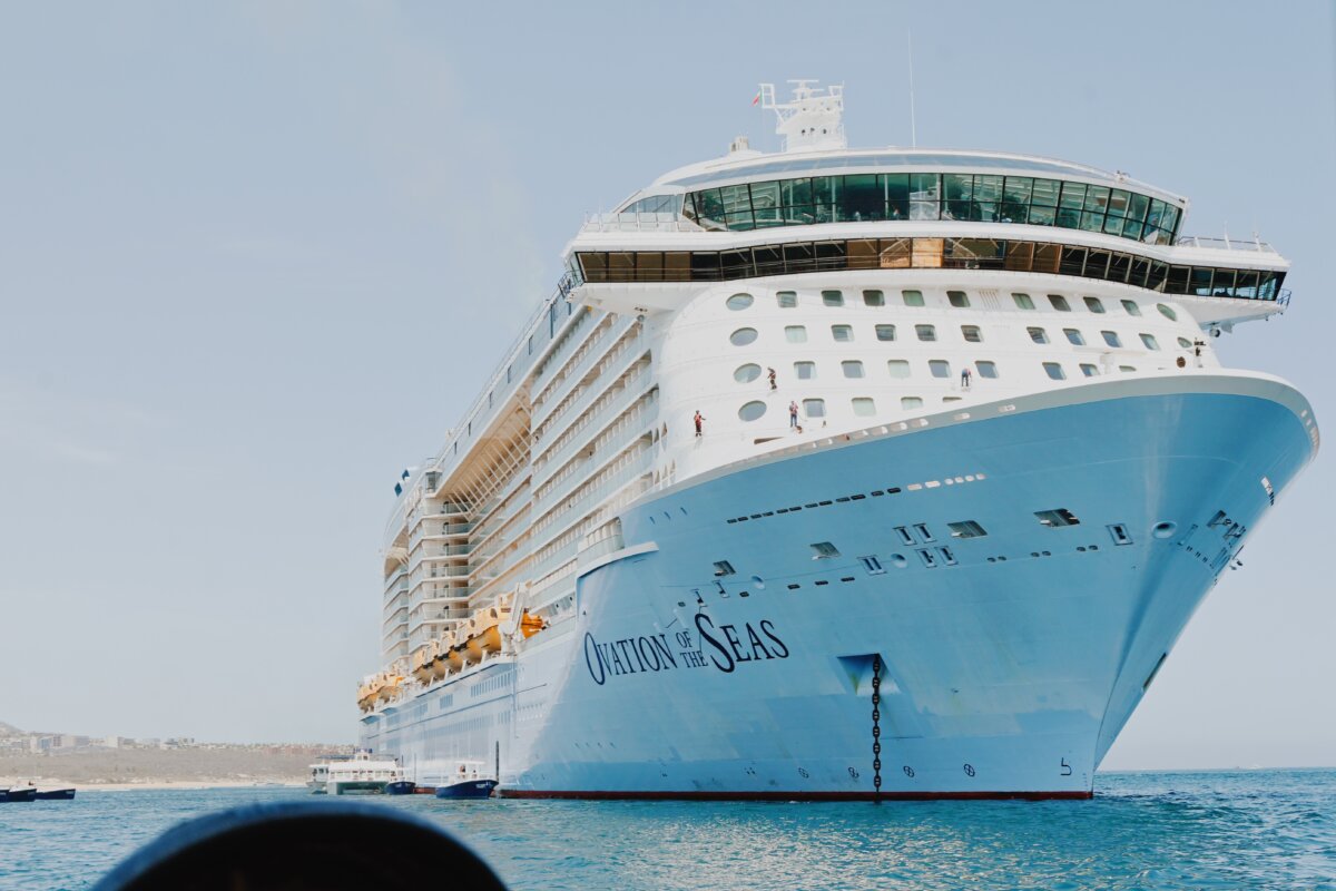 Royal Caribbean's Ovation of the Seas in Cabo San Lucas Mexico