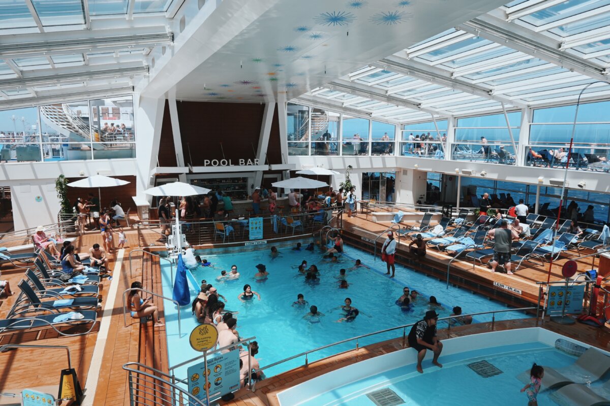 Ovation of the Seas Indoor Pool
