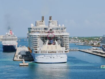 Royal Caribbean's Symphony of the Seas docked in Nassau, Bahamas