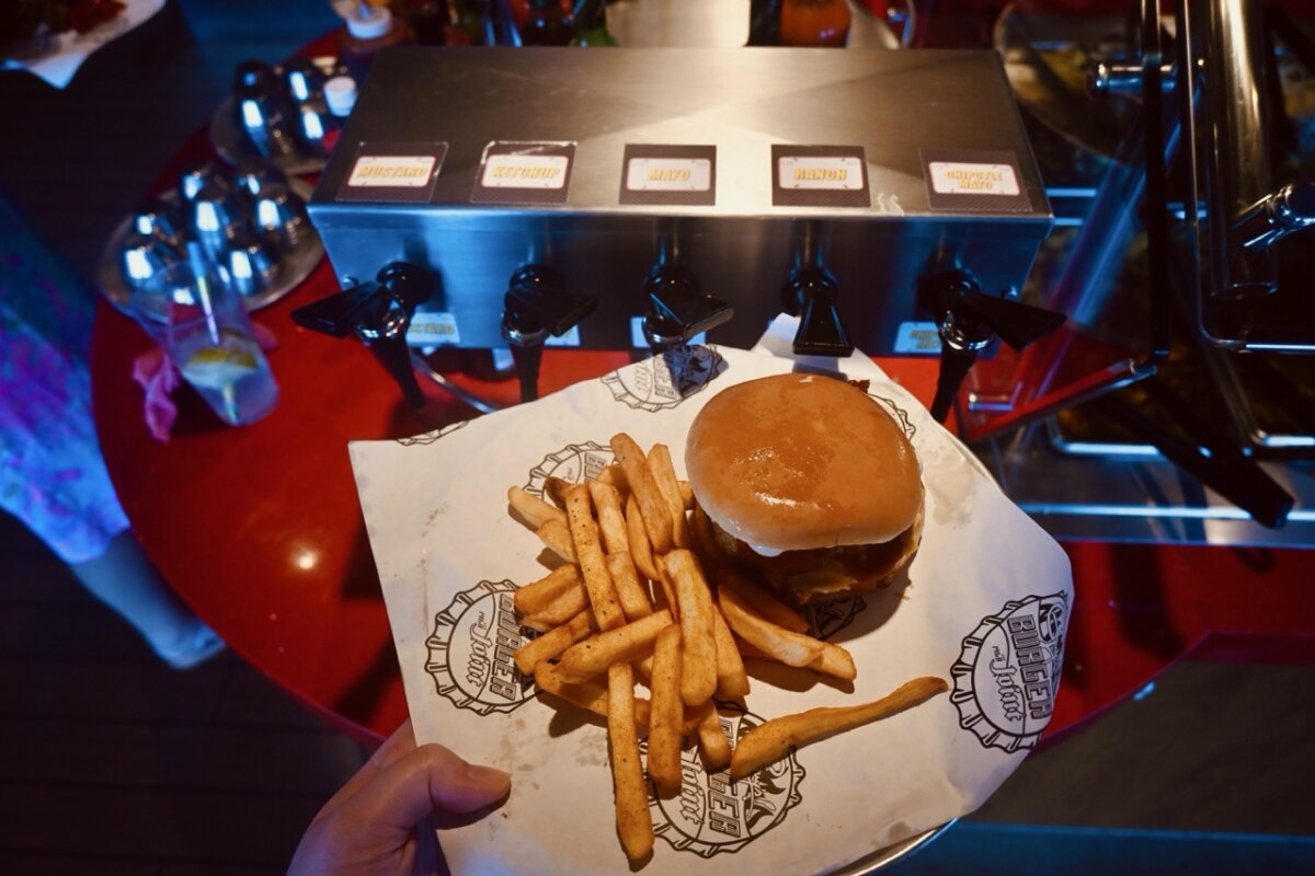 Guy's Burger Joint on Carnival Cruise Line