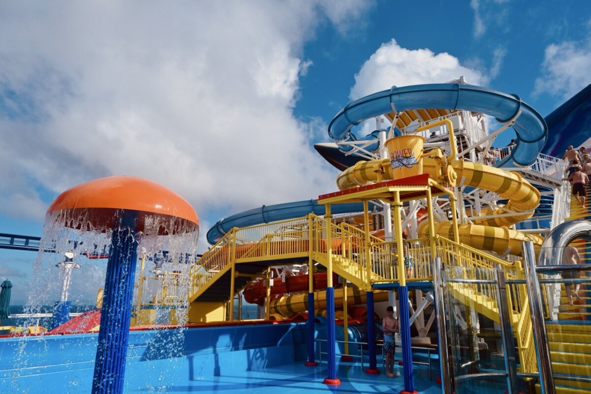 Carnival Jubilee Waterslides