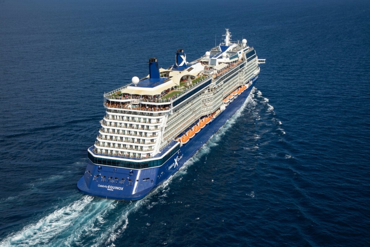 Celebrity Equinox sailing