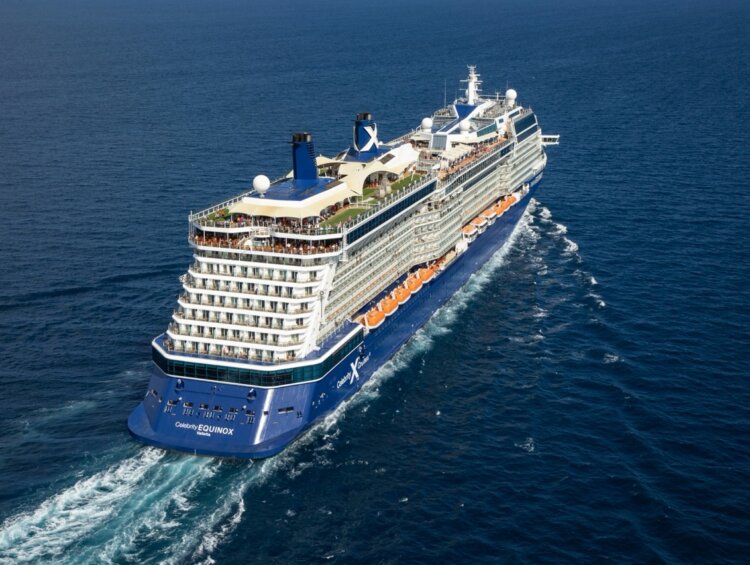 Celebrity Equinox sailing