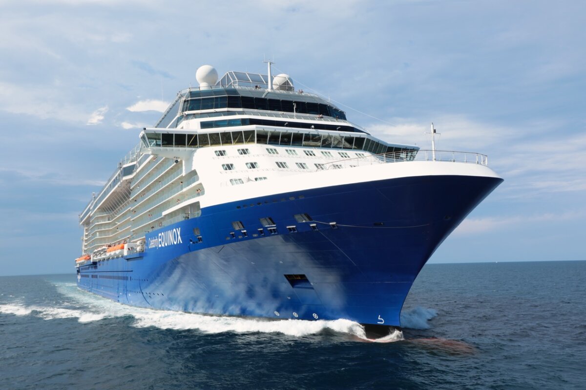 Celebrity Equinox sailing