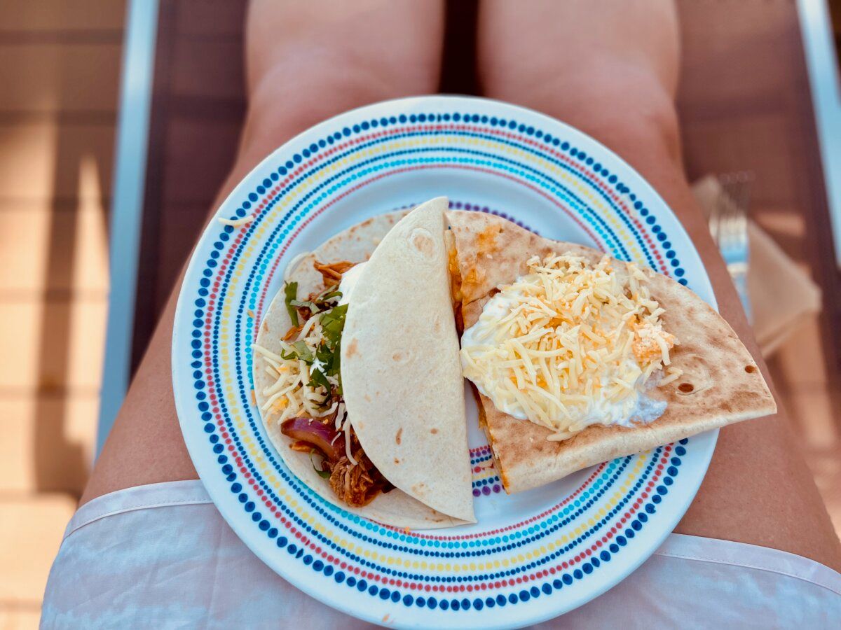 El Loco Fresh food on Royal Caribbean