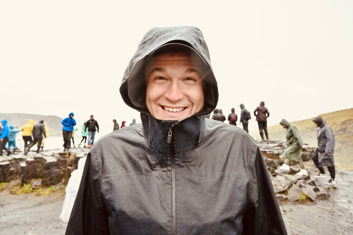 What to wear for Iceland cruise - rain jacket