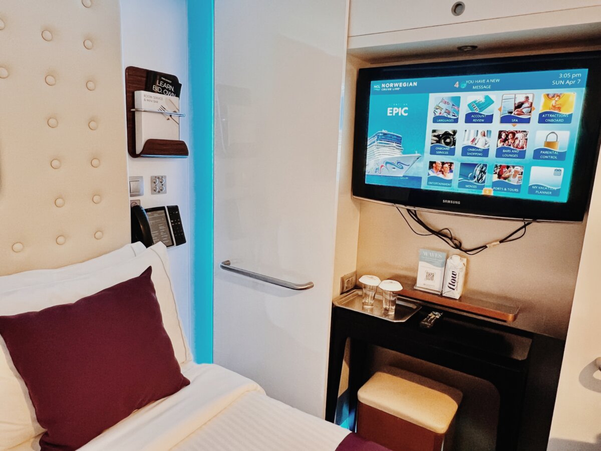 NCL studio stateroom