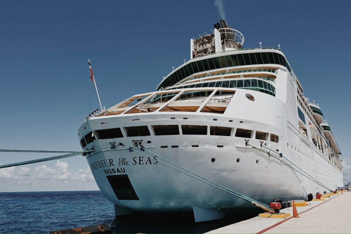 Grandeur of the Seas docked in Cozumel, Mexico