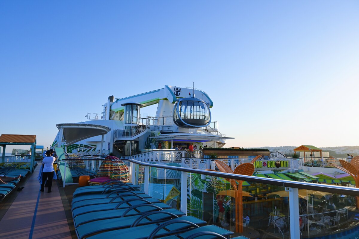 Odyssey of the Seas pool deck