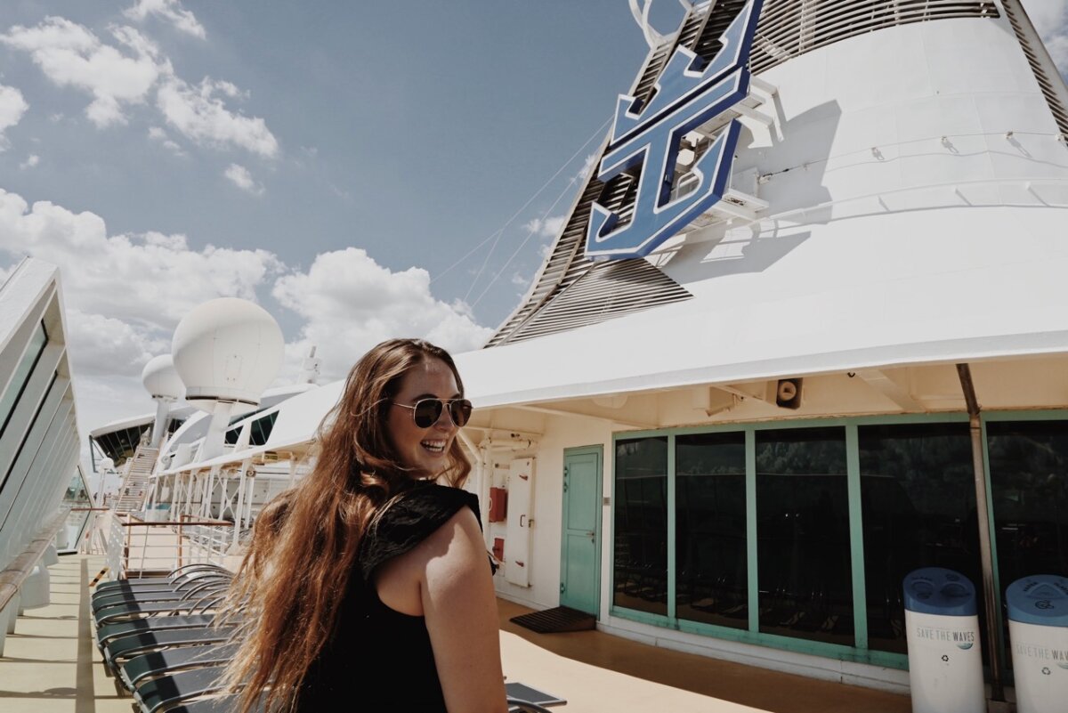 Allie Hubers on Royal Caribbean Grandeur of the Seas