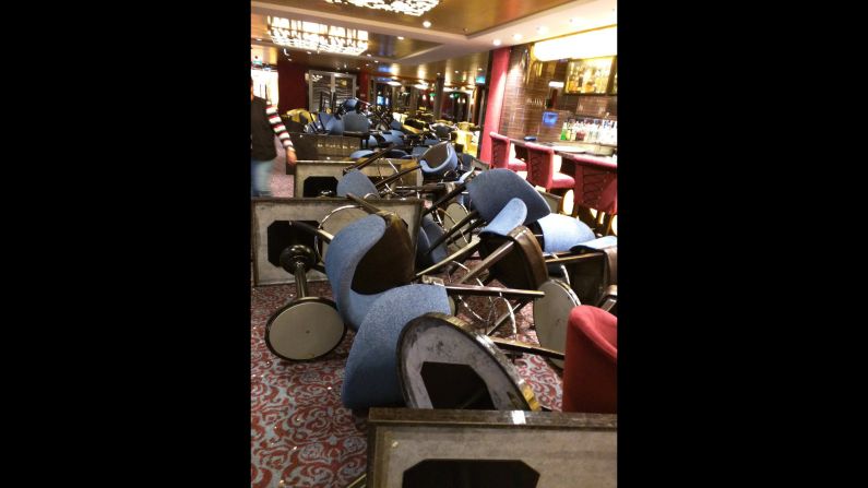 Anthem of the Seas storm damage