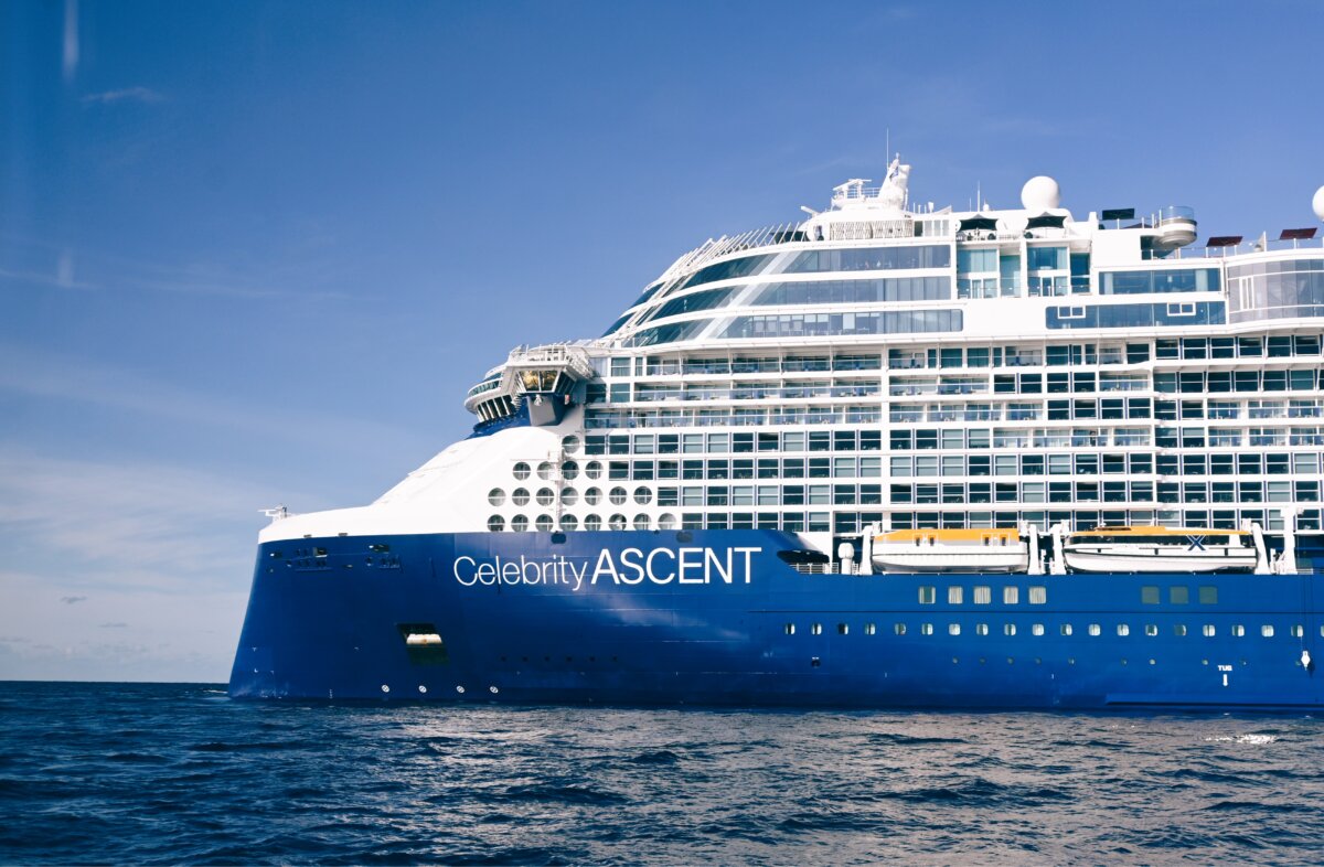 Celebrity Ascent sailing at sea