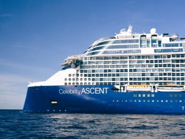 Celebrity Ascent sailing at sea
