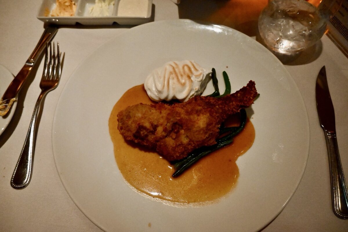 Celebrity Cruise Food in main dining room