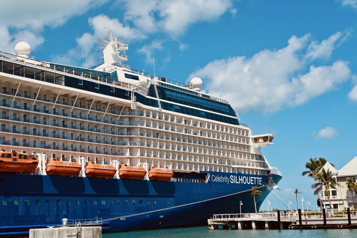 Celebrity Silhouette docked in Key West, Florida
