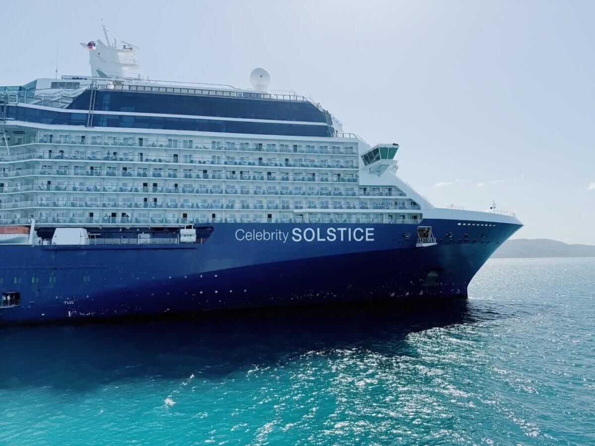 Celebrity Solstice in Australia