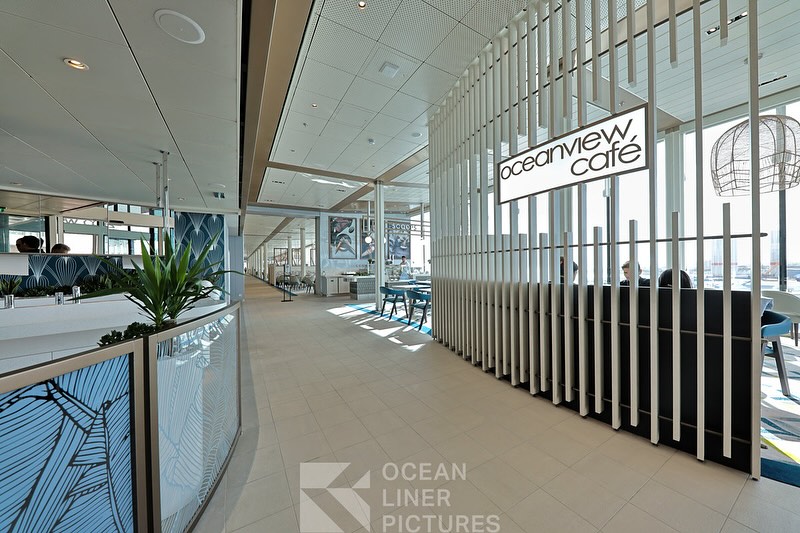 Celebrity Xcel Oceanview Cafe Buffet