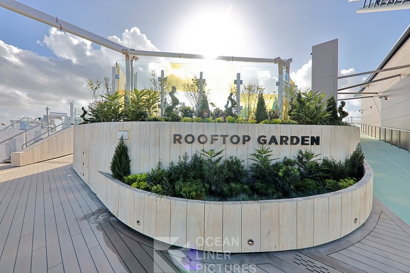 Celebrity Xcel Rooftop Garden