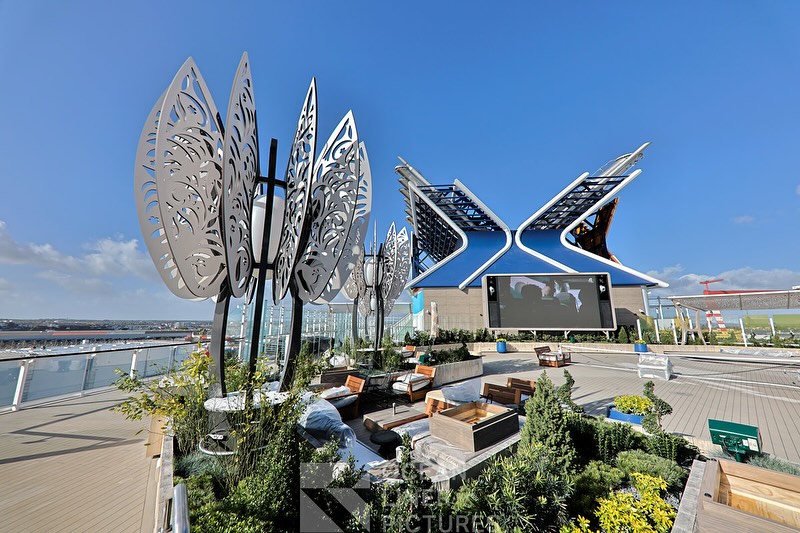 Celebrity Xcel Rooftop Garden
