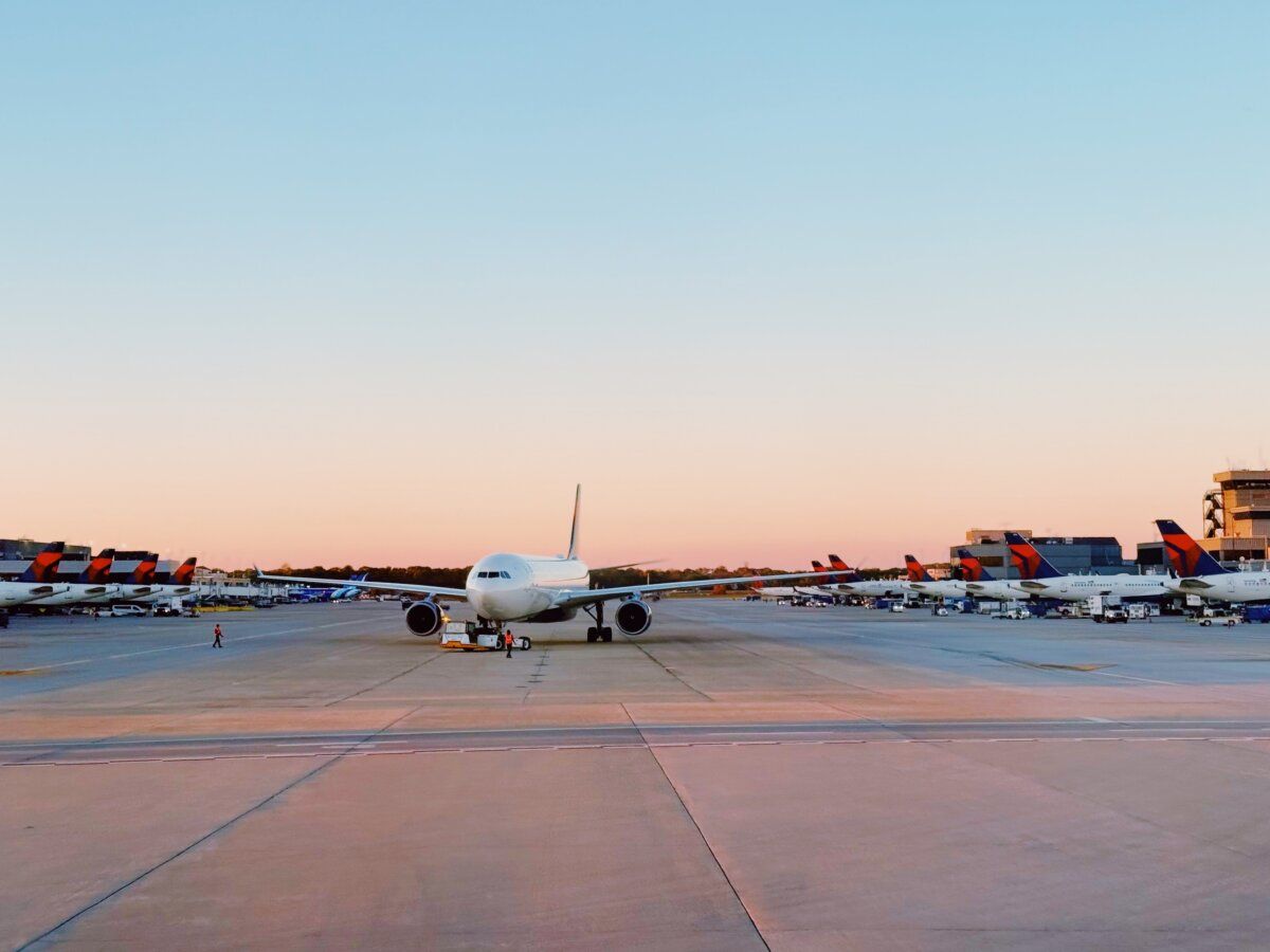 Delta Air Lines Plane at Atlanta Airport (ATL)