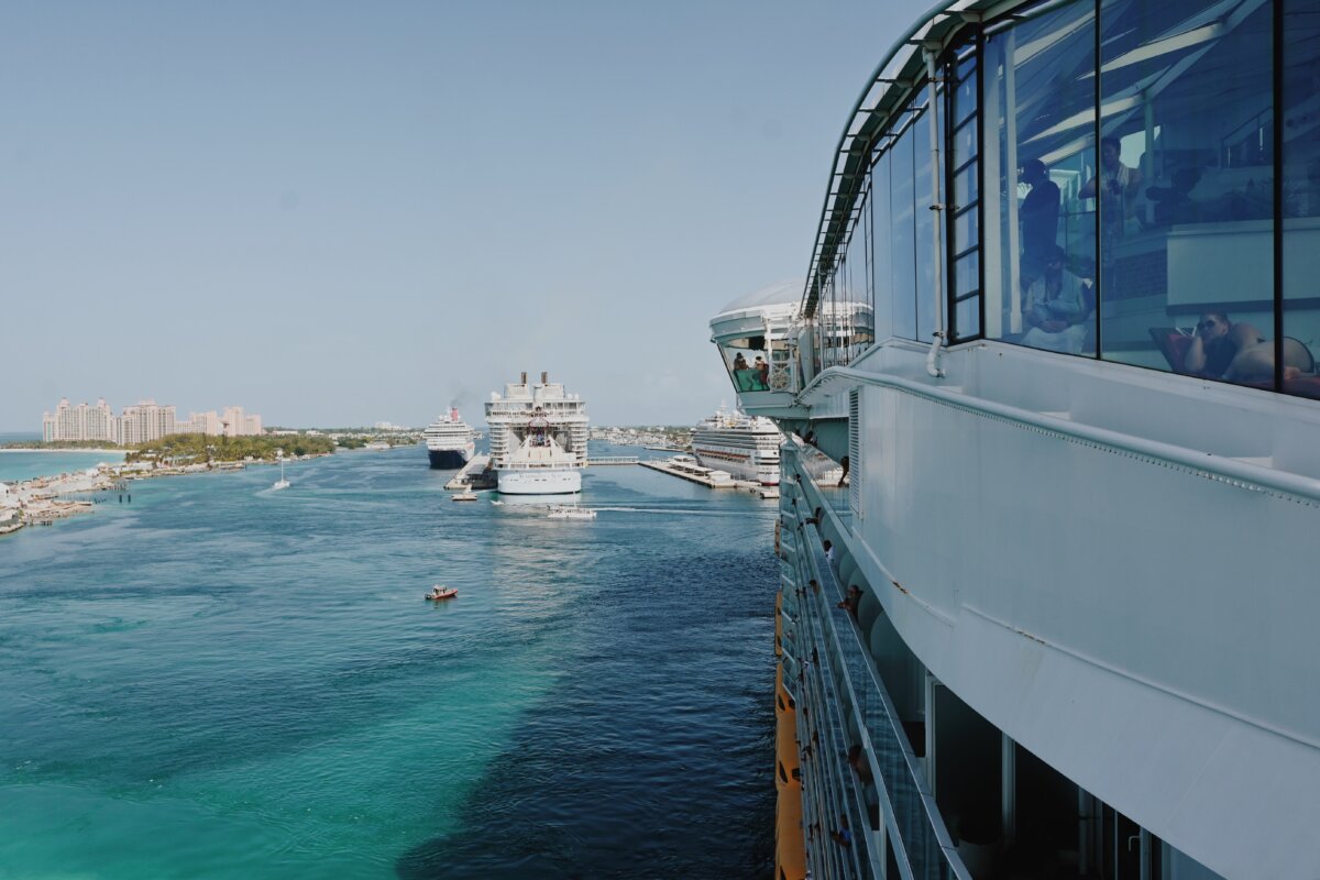 Sailaway from Nassau, Bahamas