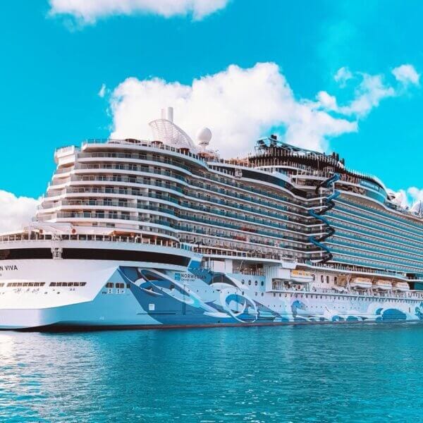 Norwegian Viva docked in Nassau