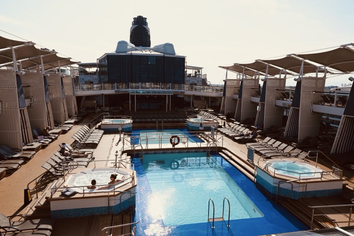 Celebrity Silhouette Pool Deck