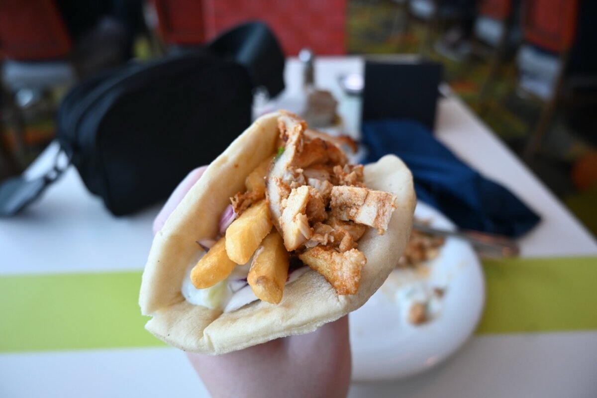 Celebrity Silhouette Gyro from Oceanview Cafe