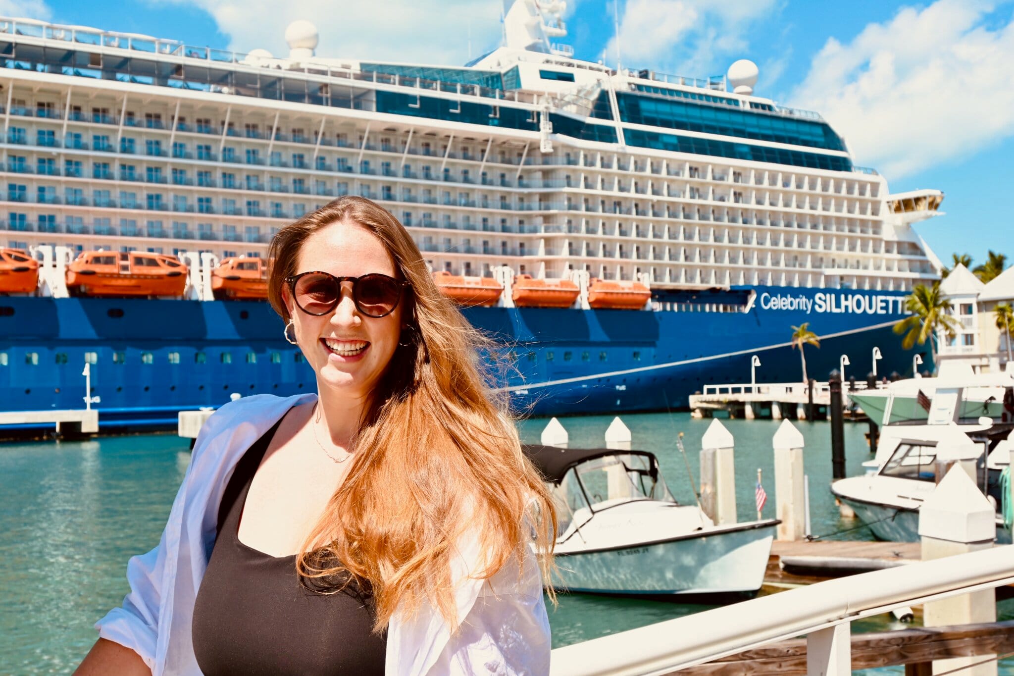 Allie Hubers on her first Celebrity Cruise