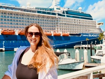 Allie Hubers on her first Celebrity Cruise