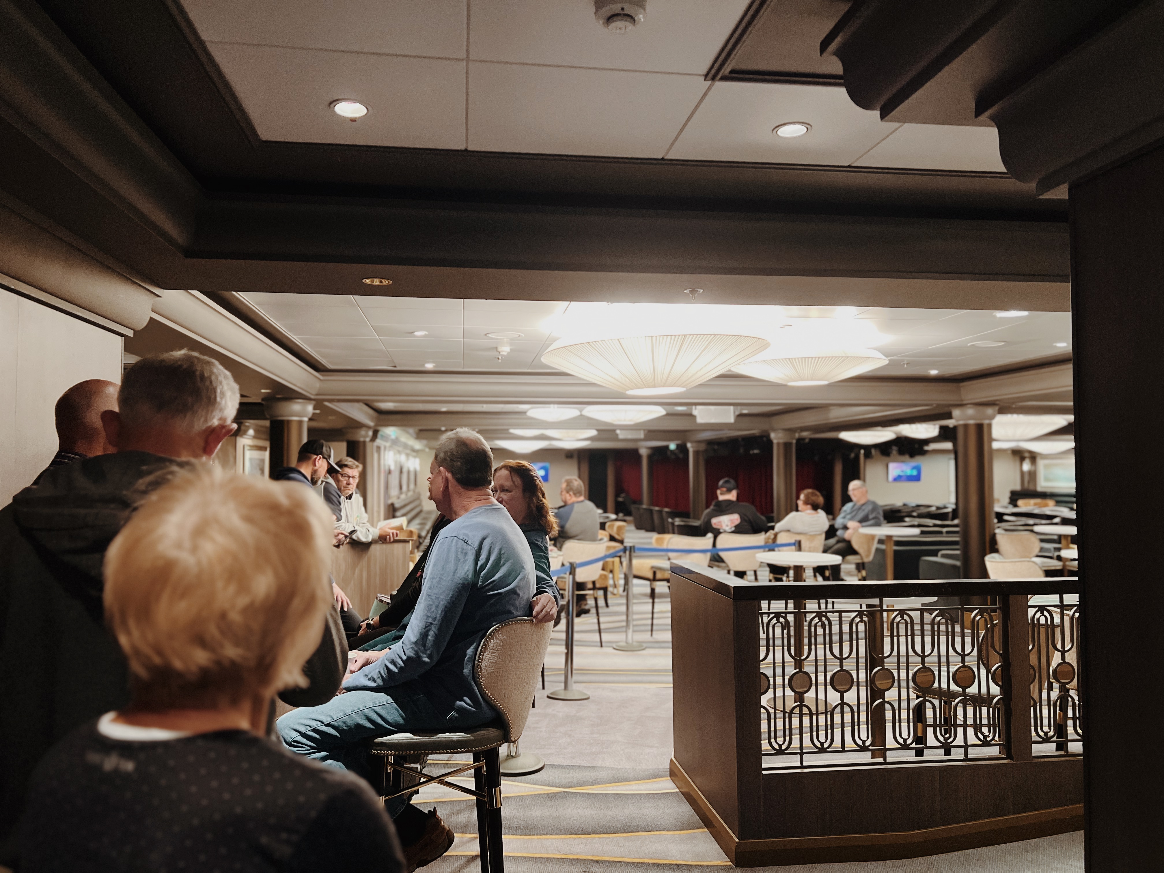 Tender ticket line on NCL