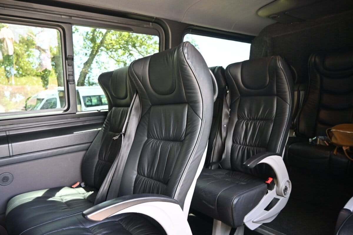 Luxury bus for shore excursions group tour
