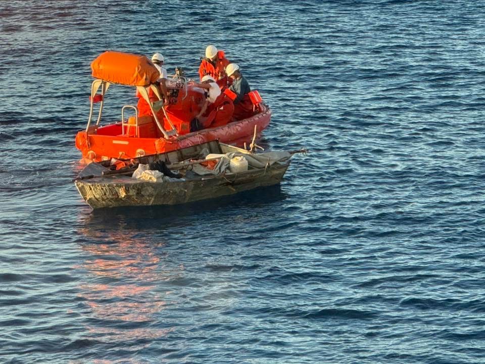 Celebrity Eclipse Rescue Operation Distressed Boar