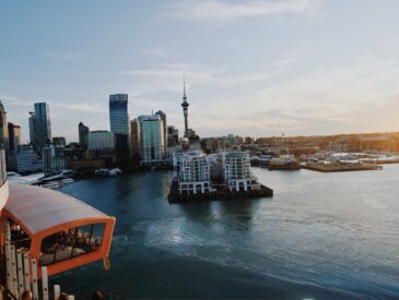Celebrity Edge arriving in Auckland, New Zealand