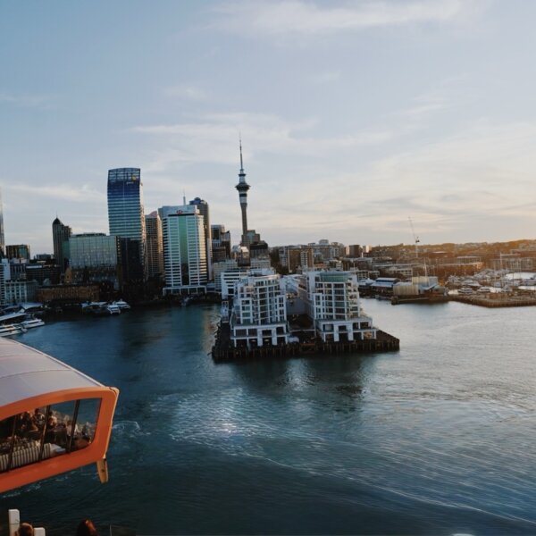 Celebrity Edge arriving in Auckland, New Zealand