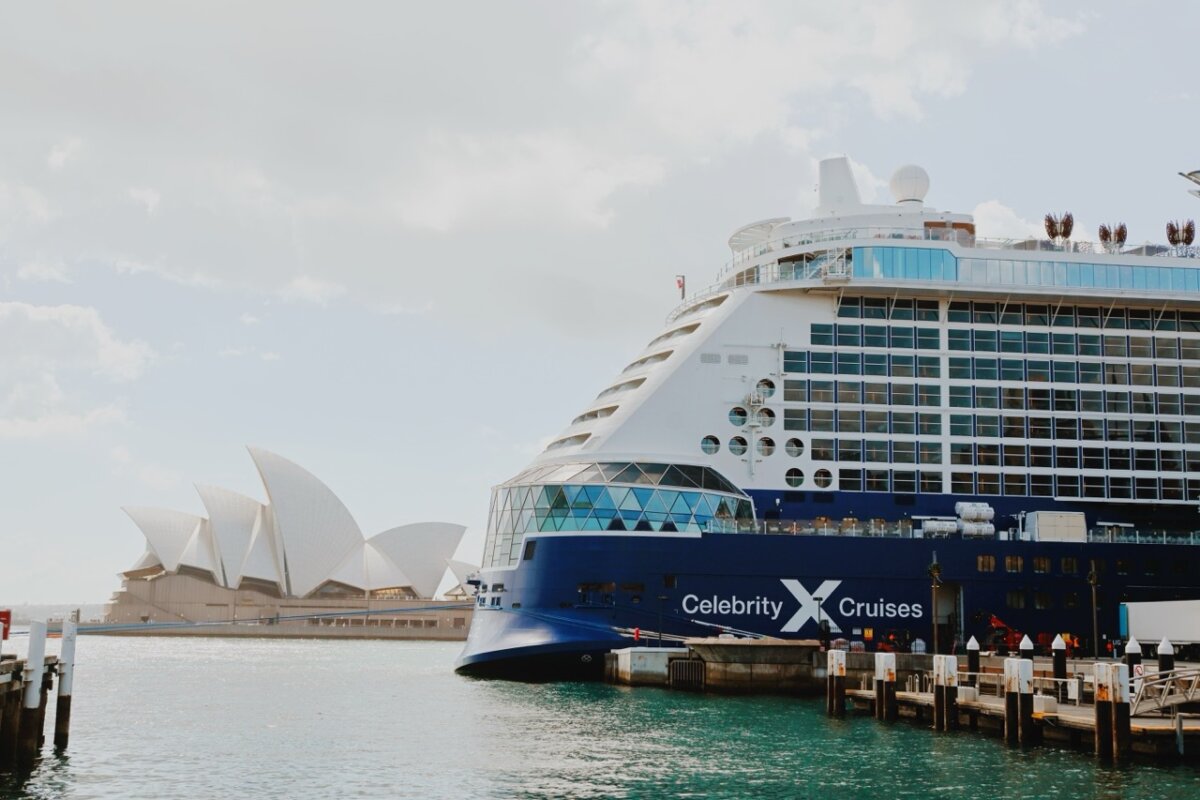 Celebrity Edge in Sydney, Australia