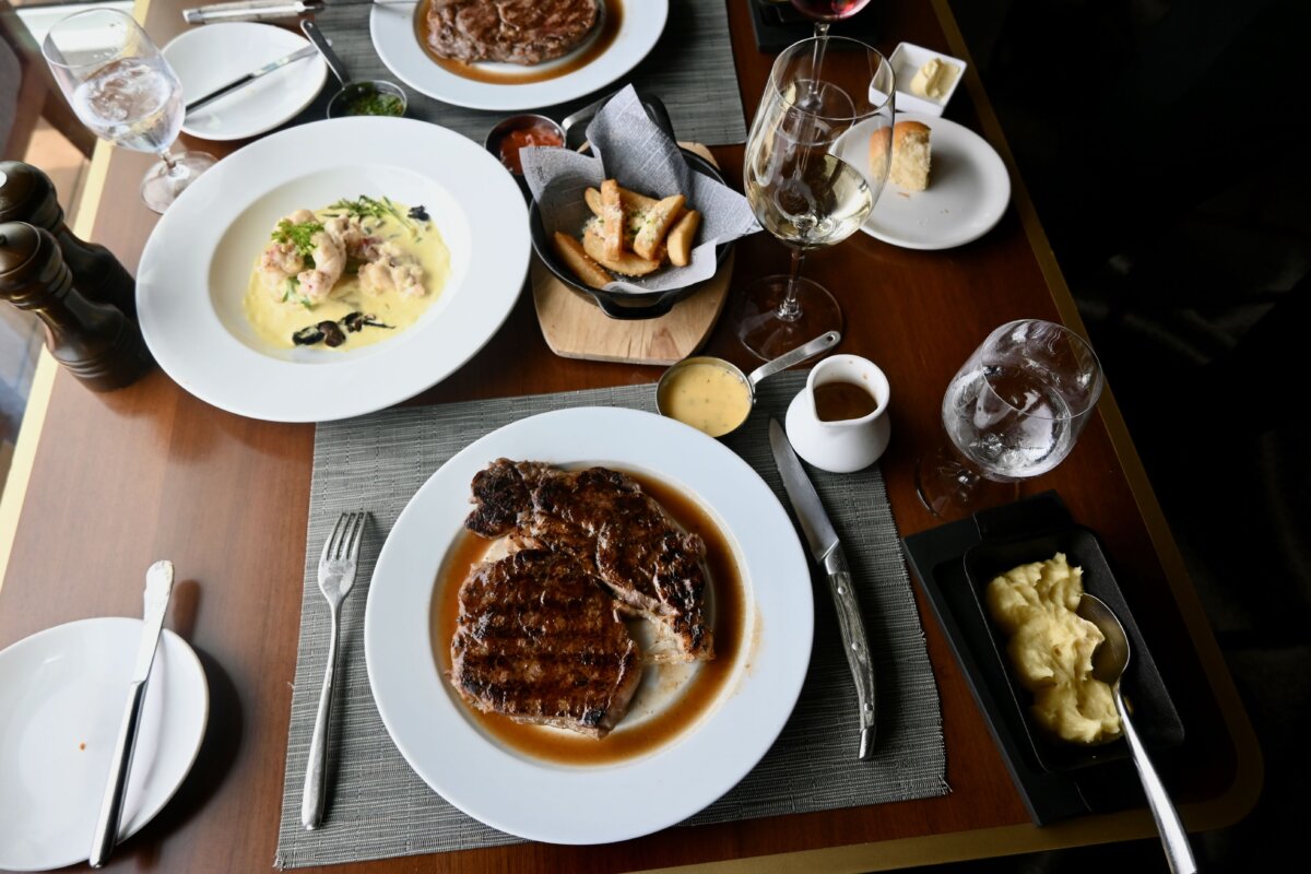Fine Cut Steakhouse on Celebrity Edge