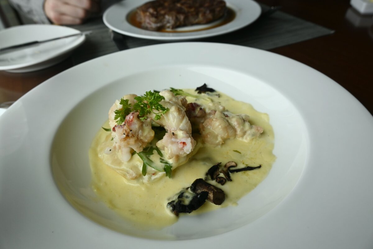 Lobster at Fine Cut Steakhouse