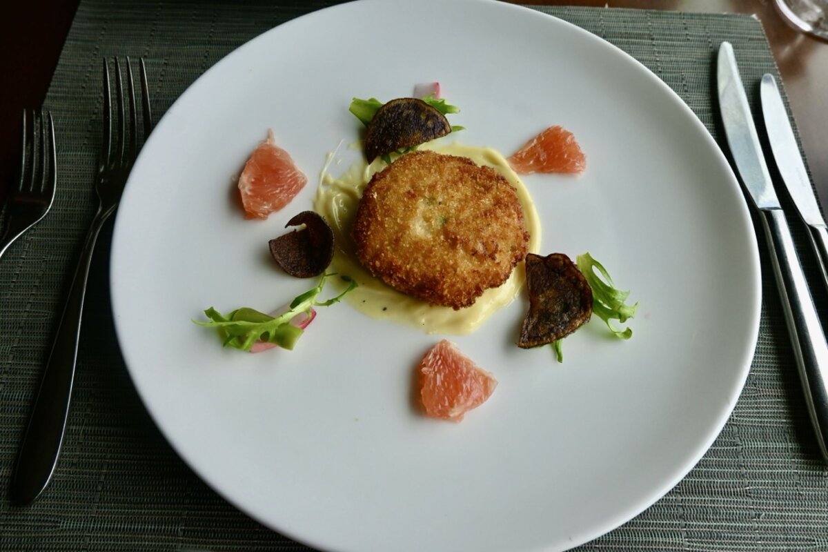 Crab Cake at Fine Cut Steakhouse