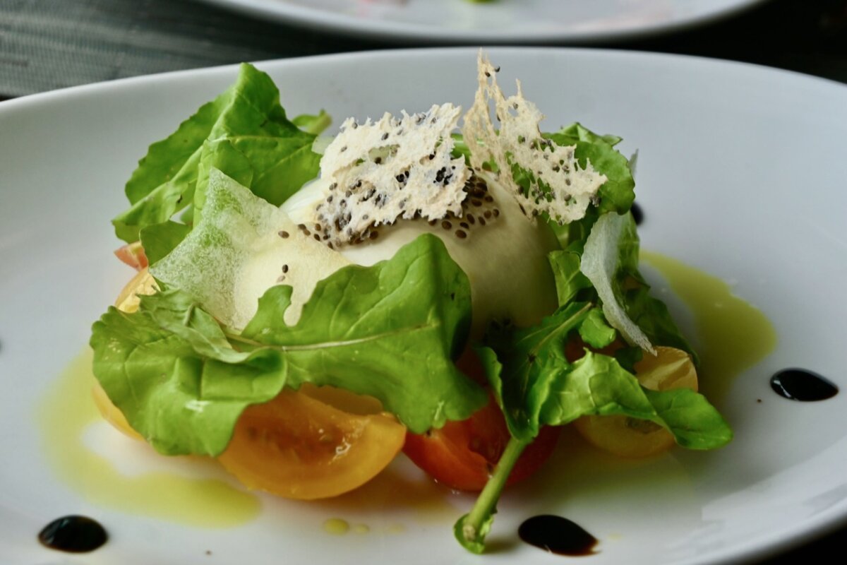 Burrata Salad at Celebrity Edge
