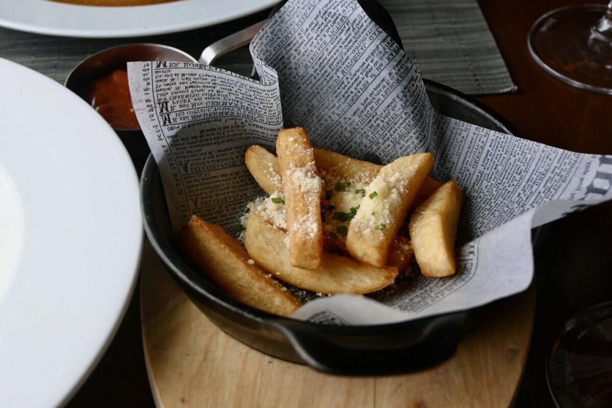 Truffle French Fries at Fine Cut Steakhouse